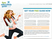 Tablet Screenshot of freeeducationguide.com